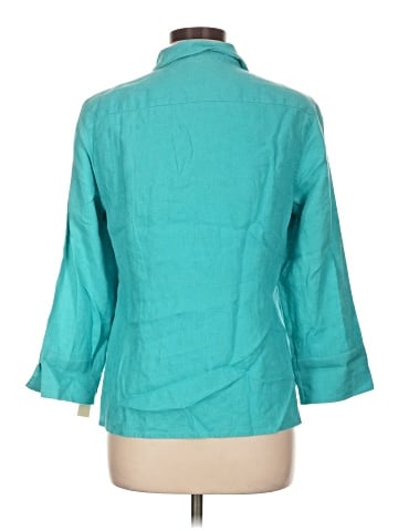 Talbots Outlet 3/4 Sleeve Button-Down Shirt (view 2)