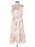 Zenzi 100% Polyester Floral Ivory Dress Size XL (youth) - photo 1