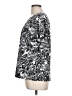 Wrapper Black Short Sleeve Blouse Size L - photo 5