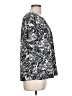Wrapper Black Short Sleeve Blouse Size L - photo 4