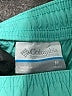 Columbia 100% Nylon Solid Green Athletic Shorts Size 10 - 12 - photo 3