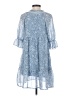 AaKaa 100% Polyester Blue Casual Dress Size S - photo 2