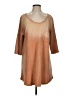Free People Tan 3/4 Sleeve Top Size S - photo 1