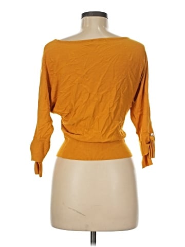 7th Avenue Design Studio New York & Company 3/4 Sleeve T-Shirt (view 2)