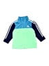 Adidas 100% Polyester Color Block Blue Track Jacket 9-12 MO / 12 MO - photo 1