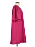 Glam Solid Pink Cocktail Dress Size M - photo 4