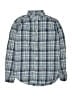 Ralph Lauren 100% Cotton Plaid Blue Long Sleeve Button-Down Shirt Size 14 - 16 - photo 1