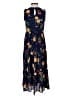 Zunie 100% Polyester Floral Blue Dress Size 10 - photo 2