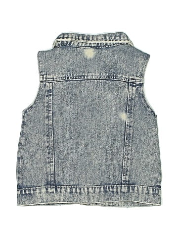Little Lass Denim Vest (view 2)