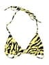 VDM Animal Print Yellow Swimsuit Top Size XS - photo 1