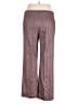 Escada Chevron-herringbone Brown Burgundy Casual Pants Size EU 44 / US 14 - photo 2
