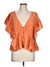Anthropologie Orange Sleeveless Blouse Size L - photo 1
