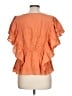 Anthropologie Orange Sleeveless Blouse Size L - photo 2