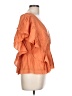 Anthropologie Orange Sleeveless Blouse Size L - photo 4