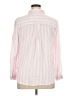 BeachLunchLounge Stripes Pink Long Sleeve Button-Down Shirt Size XL - photo 2