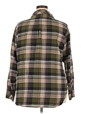 Riders by Lee Long Sleeve Button-Down Shirt (view 2)