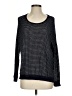Velvet by Graham & Spencer Houndstooth Black Pullover Sweater Size S - photo 1