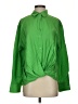 Massimo Dutti Green Long Sleeve Blouse Size S - photo 1