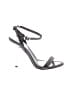 BCBGeneration Silver Black Sandals Size 7 - photo 1