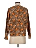 Fred David Animal Print Orange Pullover Sweater Size S - photo 2