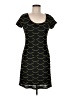 Max Studio 100% Polyester Graphic Green Casual Dress Size M - photo 1