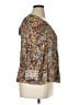 Cupio 100% Rayon Brown 3/4 Sleeve Blouse Size XL - photo 4