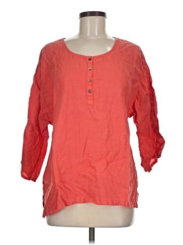 C.M.C by Color Me Cotton 3/4 Sleeve Blouse (view 1)