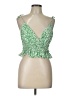 Sim & Sam 100% Cotton Green Tank Top Size L - photo 1