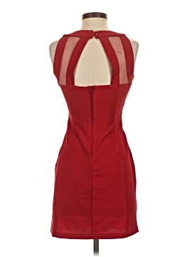 ruby rox dress Vintage 90s Halter Neck Asymmetric Hem **barely there fabric pull shown in photo Vintage Ruby Rox Red Full