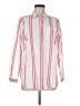 GOODTHREADS 100% Cotton Stripes Ivory Long Sleeve Button-Down Shirt Size M - photo 1