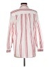 GOODTHREADS 100% Cotton Stripes Ivory Long Sleeve Button-Down Shirt Size M - photo 2