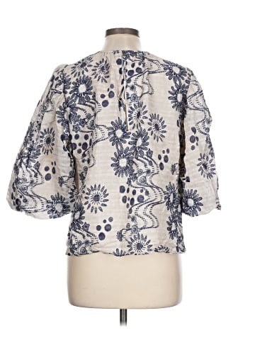 Marie Oliver 3/4 Sleeve Blouse (view 2)