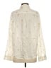 Rails Stars Ivory Long Sleeve Blouse Size S - photo 2