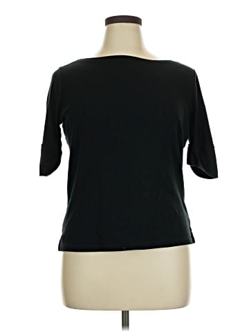 Lauren by Ralph Lauren 3/4 Sleeve T-Shirt (view 1)