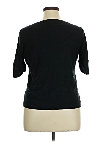 Lauren by Ralph Lauren 3/4 Sleeve T-Shirt (view 2)