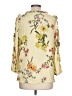 Chenault 100% Polyester Yellow 3/4 Sleeve Blouse Size L - photo 2