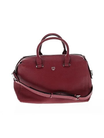 MCM Leather Satchel (view 1)