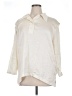 Darling 100% Tencel Ivory 3/4 Sleeve Button-Down Shirt Size XL - photo 1