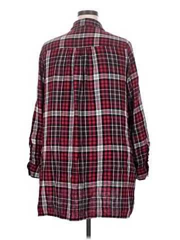 Lane Bryant 3/4 Sleeve Button-Down Shirt (view 2)