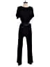 Frank Lyman Design Solid Black Jumpsuit Size 6 - photo 1