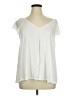 Green Envelope Ivory Short Sleeve Top Size XL - photo 1