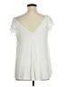 Green Envelope Ivory Short Sleeve Top Size XL - photo 2