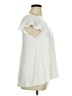 Green Envelope Ivory Short Sleeve Top Size XL - photo 4