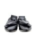 Halogen 100% Leather Black Mule/Clog Size 10 1/2 - photo 2