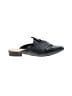Halogen 100% Leather Black Mule/Clog Size 10 1/2 - photo 1