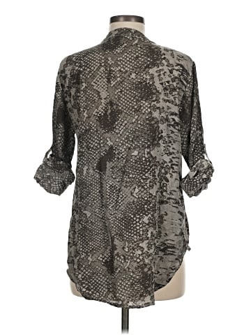 MADE IN ITALY 3/4 Sleeve Blouse (view 2)