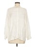 Sandro 100% Viscose Ivory Long Sleeve Blouse Size Med (2) - photo 1