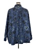 Woman Within 100% Polyester Blue Cardigan Size 30 (3X) - photo 2