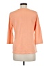 Appleseeds Orange 3/4 Sleeve Top Size M - photo 2