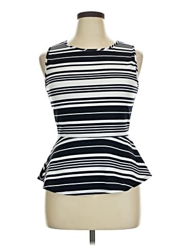 Casual Couture by Green Envelope Sleeveless Top (view 1)